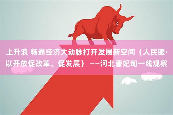 上升浪 畅通经济大动脉打开发展新空间（人民眼·以开放促改革、促发展） ——河北曹妃甸一线观察